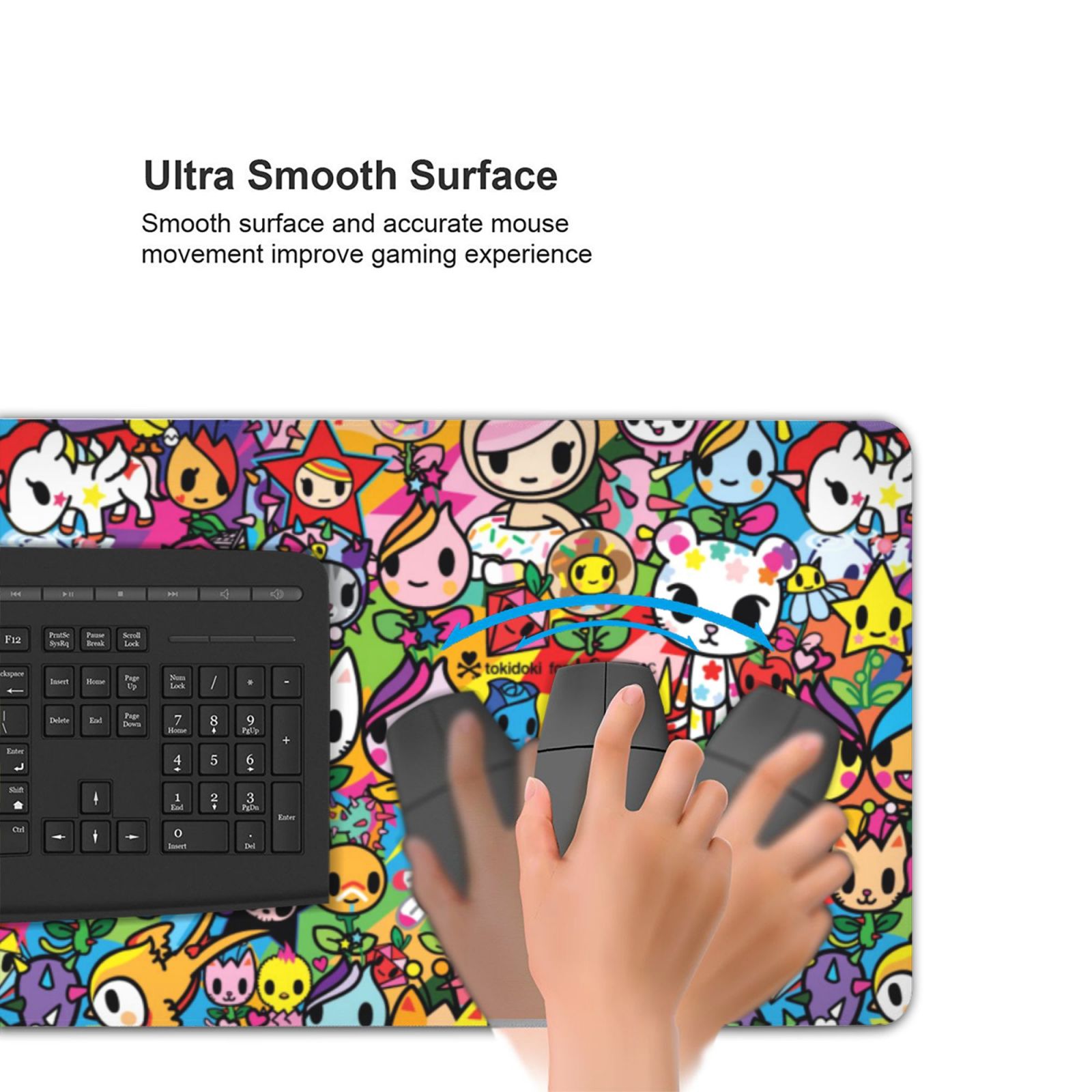 Mouse Pad 16x35.5inch Printed Personalized Fashion Large Gaming Mousepad Non Slip Mouse Mat