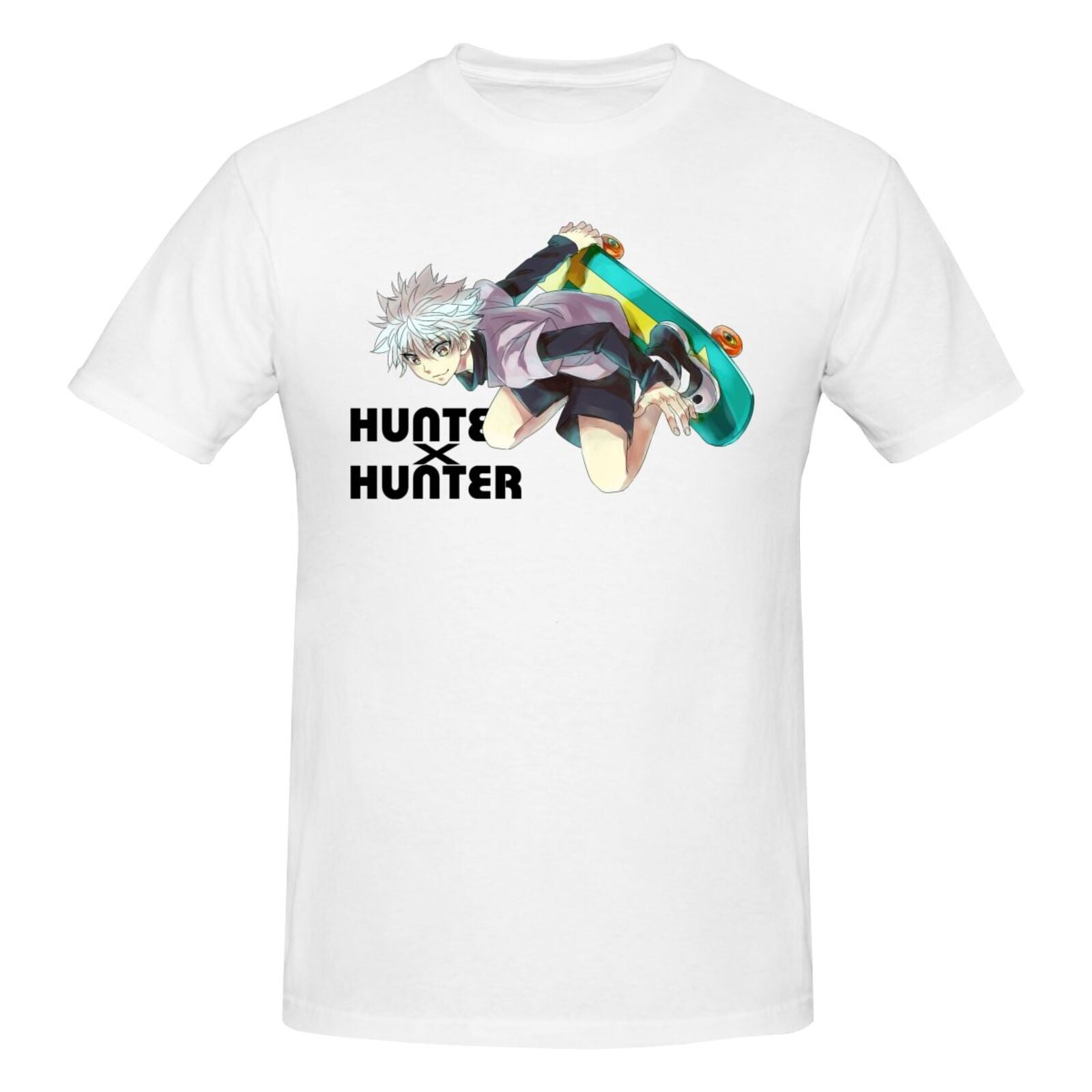 Hunter X Hunter T-Shirt Adult Men Anime Funny Cotton Personality Short Sleeve T Shirt