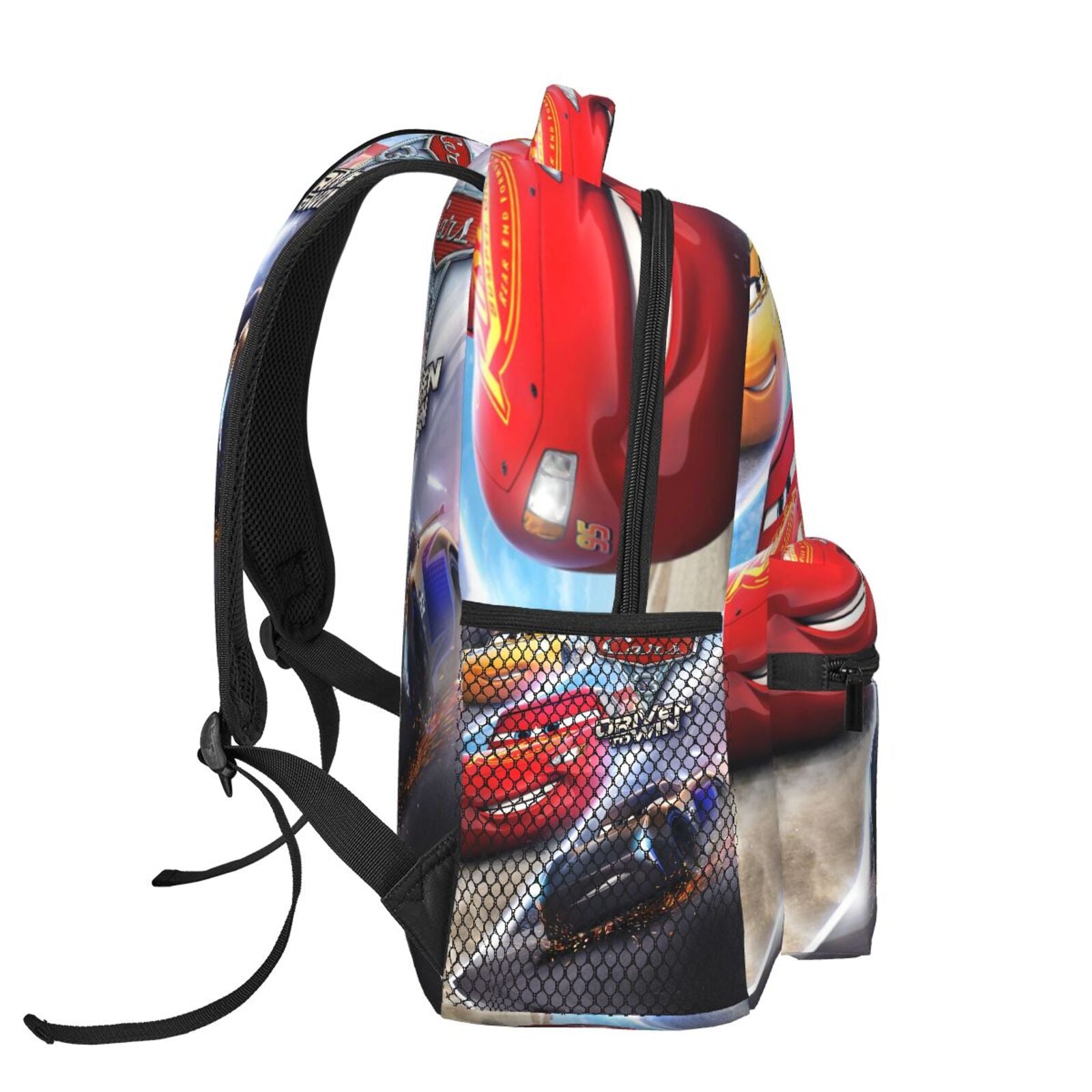 Cartoon Car Backpack Personalized Fashion Casual School Laptop Bag Travel Camping Bookbags