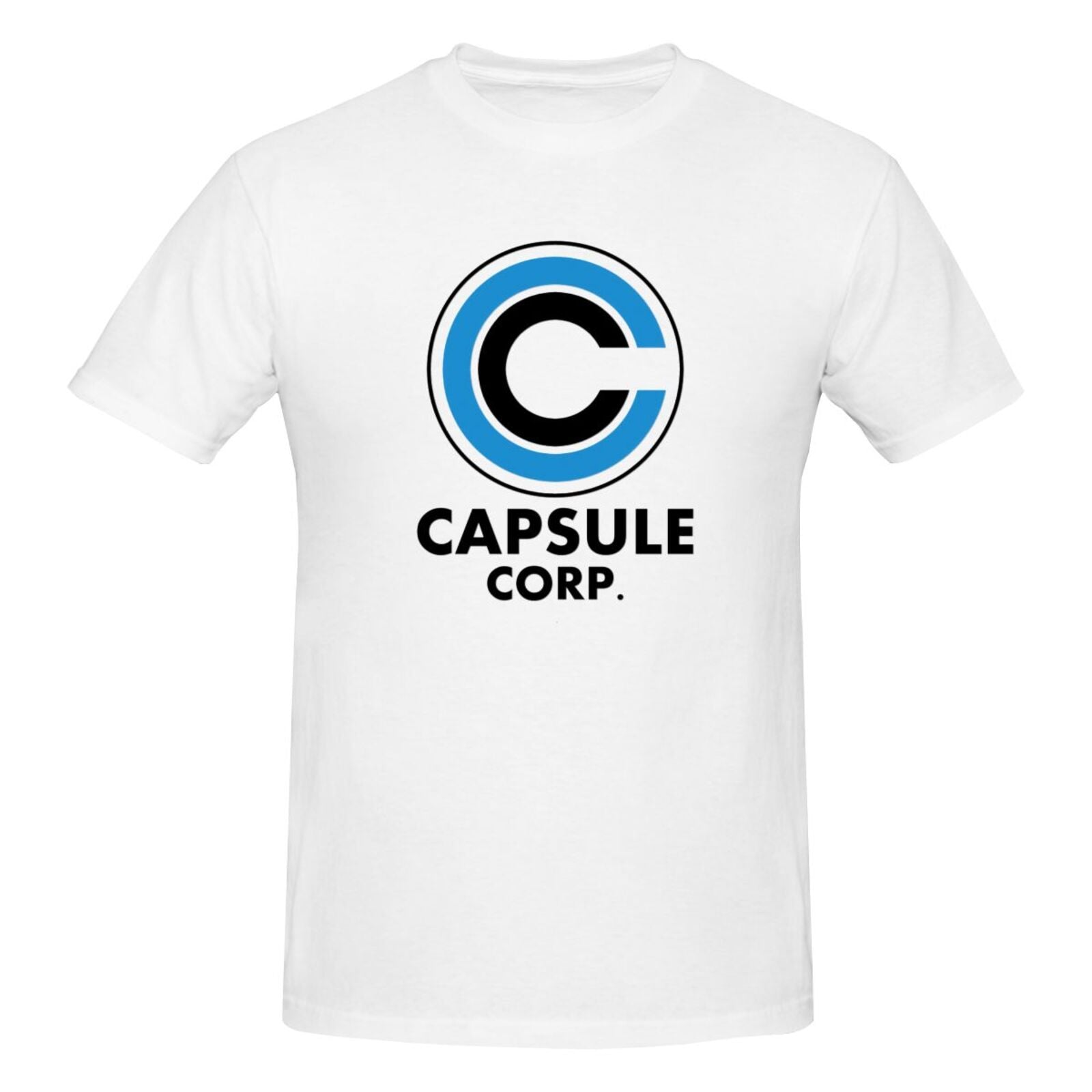 Capsule Corp T-Shirt Adult Men Sports Team Funny Cotton Personality Short Sleeve T Shirt