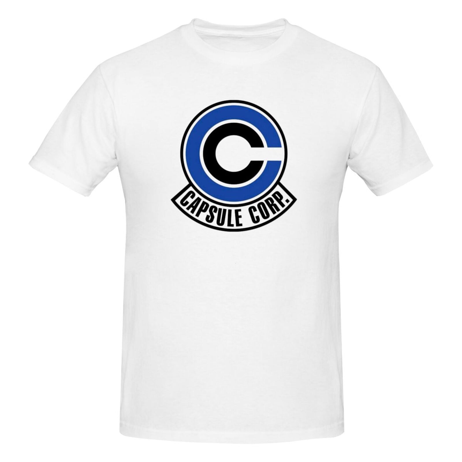 Capsule Corp T-Shirt Adult Men Sports Team Funny Cotton Personality Short Sleeve T Shirt