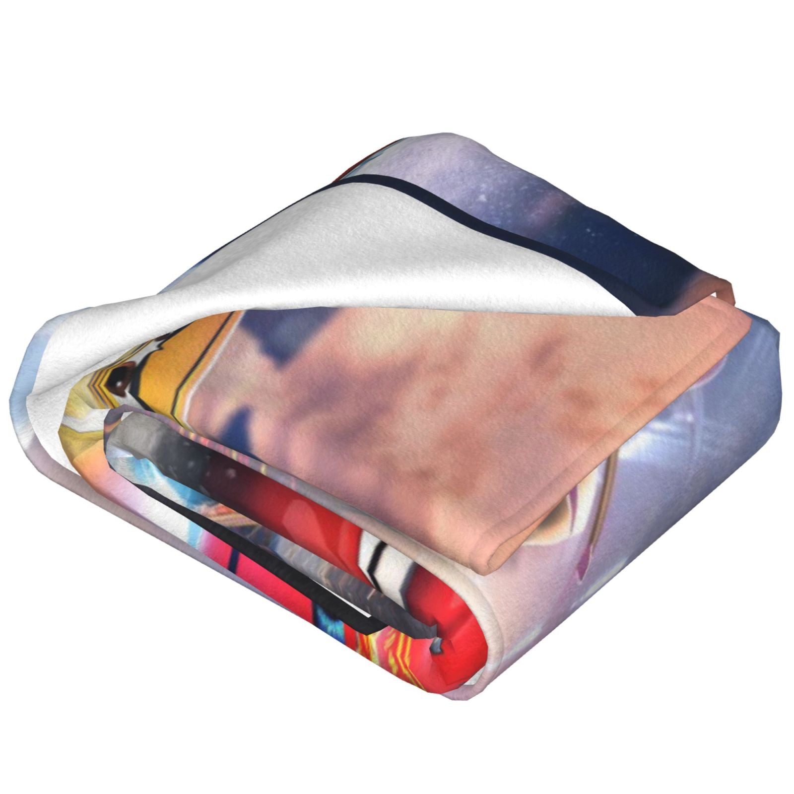 Cartoon Car Blanket Anime Ultra Soft Fleece Blanket Stylish Printed Casual Trend Warm Lightweight Blanket