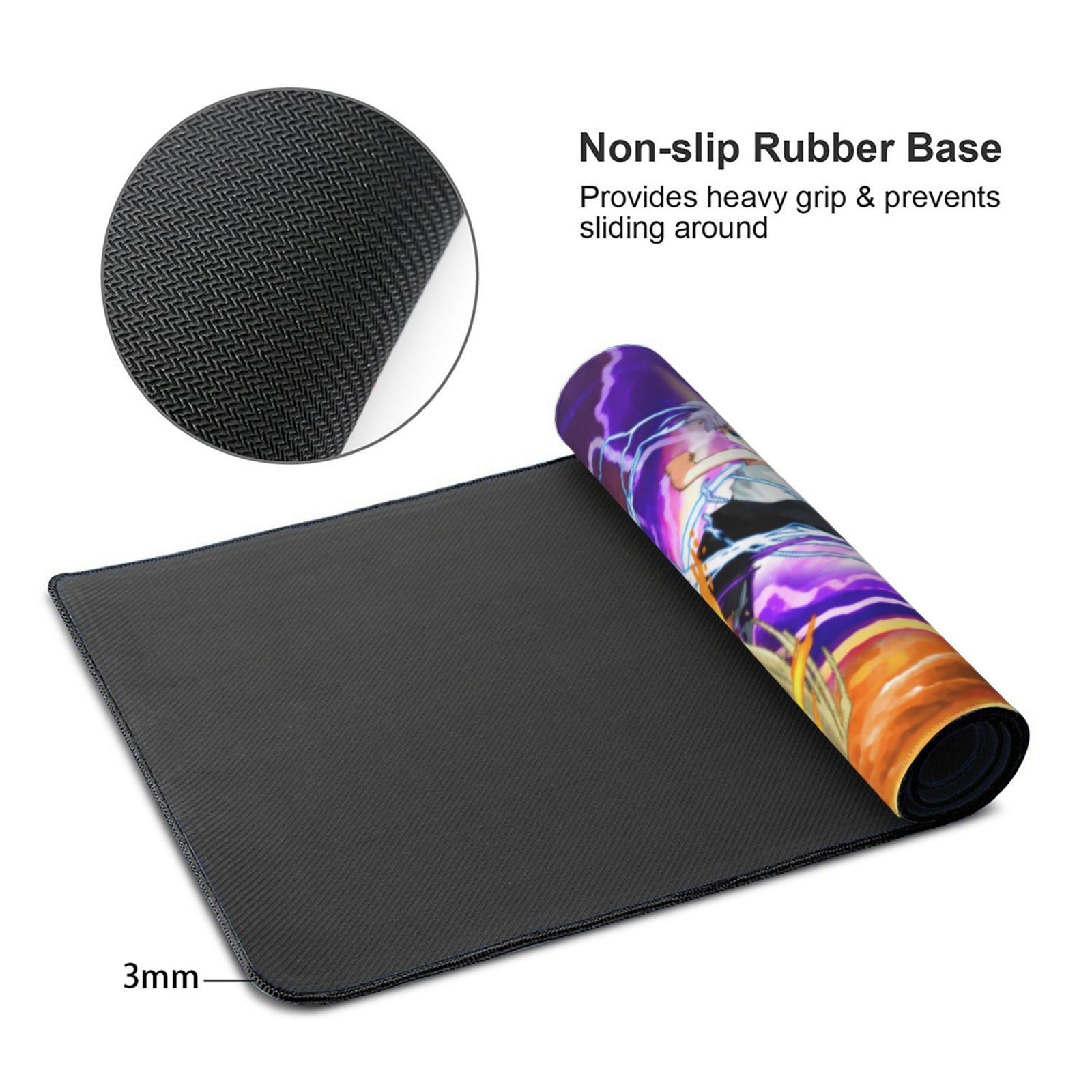 Hunter X Hunter Mouse Pad 16x35.5inch Printed Personalized Fashion Large Gaming Mousepad Non Slip Mouse Mat