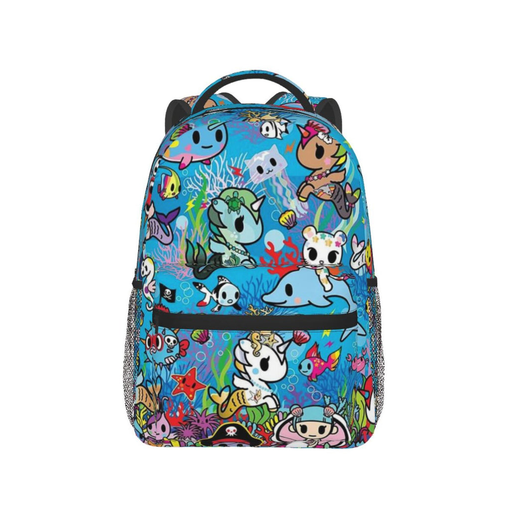 Tokidoki Backpack Personalized Fashion Casual School Laptop Bag Travel Camping Bookbags