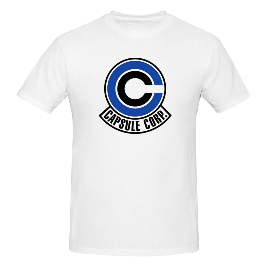 Capsule Corp T-Shirt Adult Men Sports Team Funny Cotton Personality Short Sleeve T Shirt